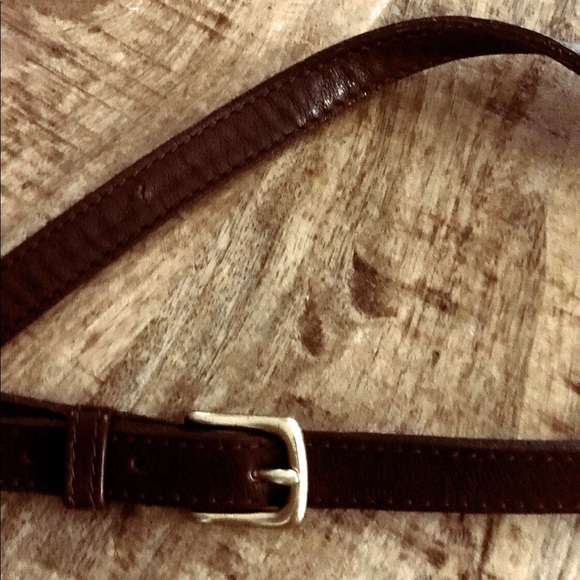 COACH VINTAGE BROWN LEATHER CROSSBODY SATCHEL - Picture 8 of 8